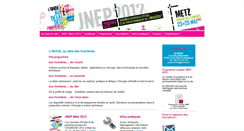 Desktop Screenshot of jnep2012.unaibode.fr