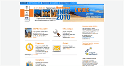 Desktop Screenshot of jnep2010.unaibode.fr